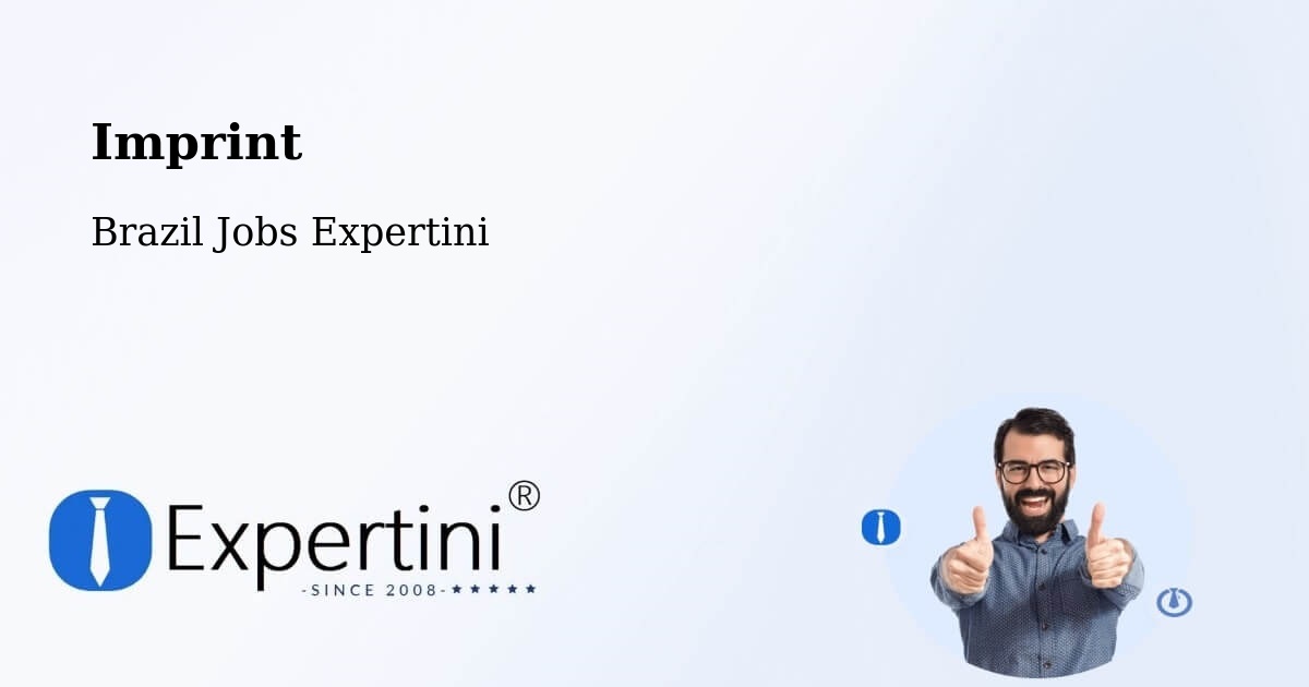 Imprint – São Cristóvão - Brazil Jobs Expertini