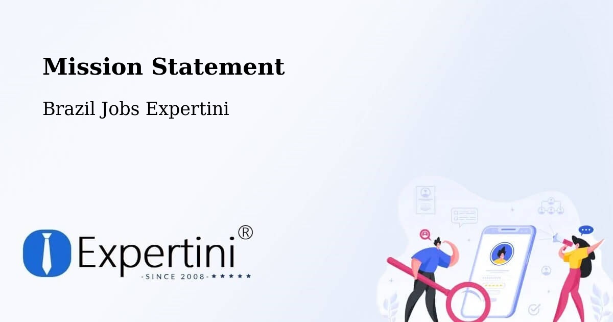 Corporate Mission – São Cristóvão - Brazil Jobs Expertini